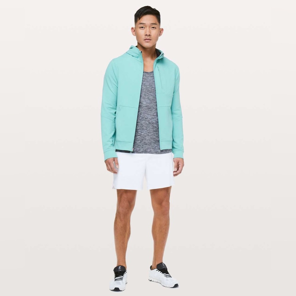 Lululemon City Sweat zip hoodie Sweatshirt tidal teal L